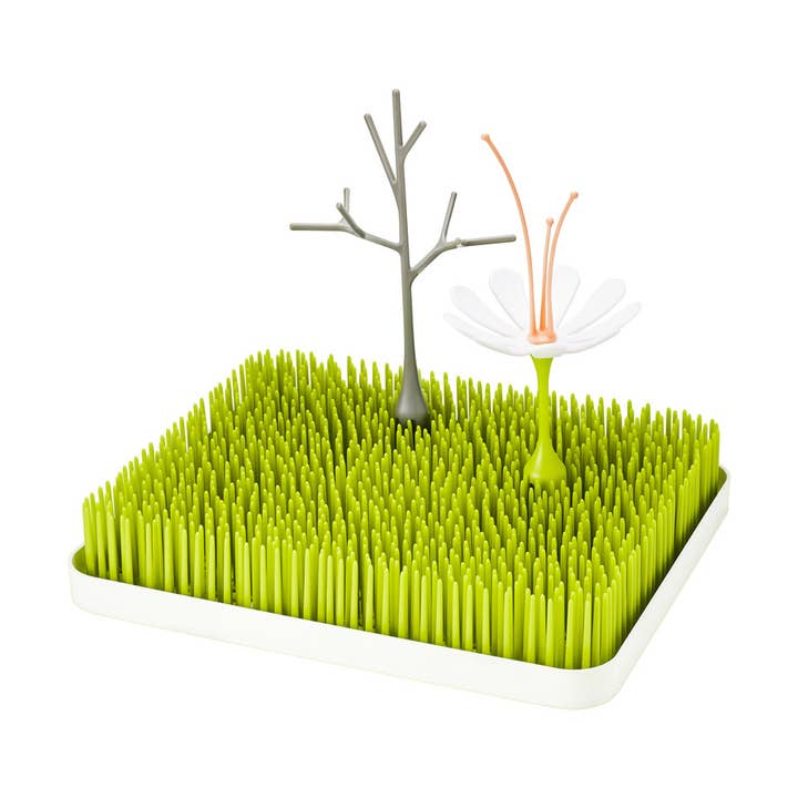 TOMY Boon Grass Countertop Drying Rack with Twig - Green for wholesale by TOMY