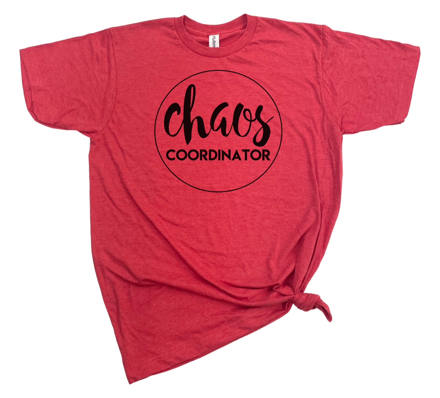 dkhandmade - Wholesale Screen Printed T-Shirt - Unisex - CHAOS COORDINATOR T-SHIRT3