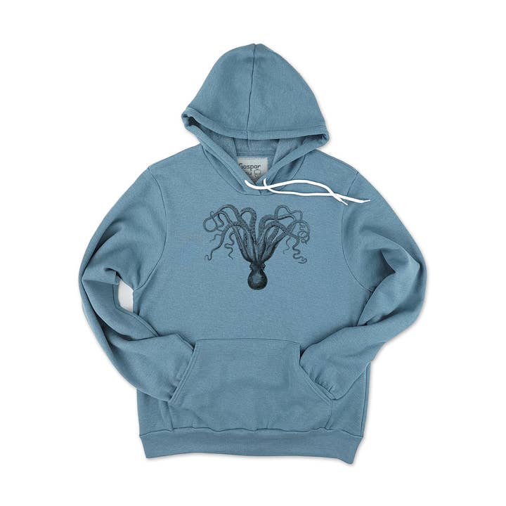 Octopus Frank Fleece hættetrøje til mænd for engroshandel hos Supermaggie @ Faire