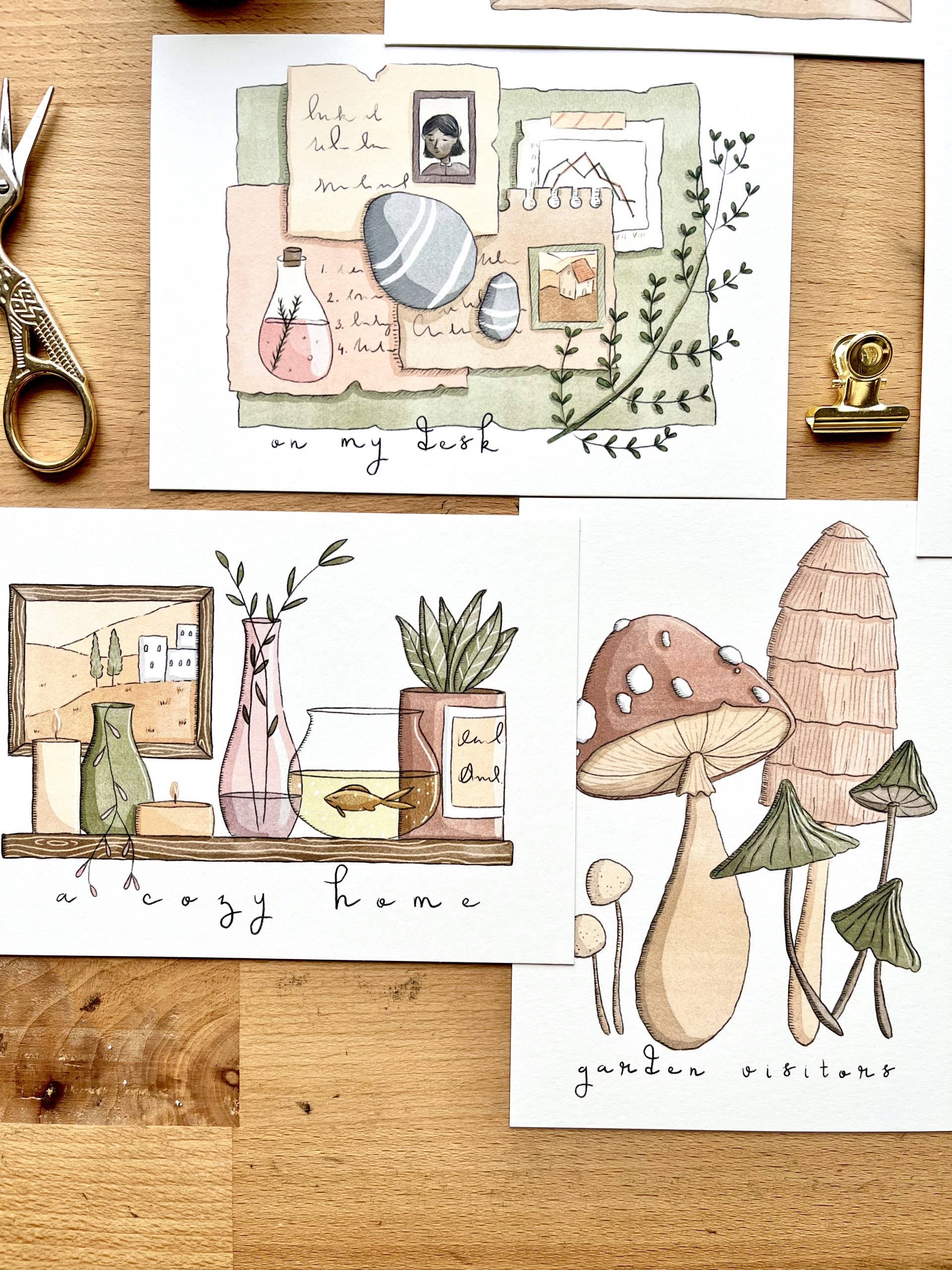 Nikki Dotti - Wholesale Art Print - Art print set - At home5