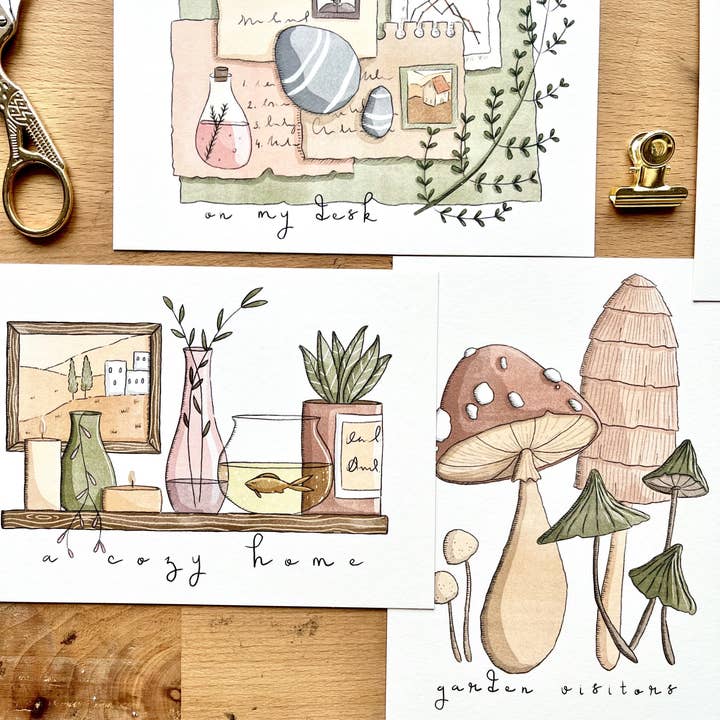 Nikki Dotti – Impressão artística por atacado – Conjunto de impressões artísticas - Em casa5