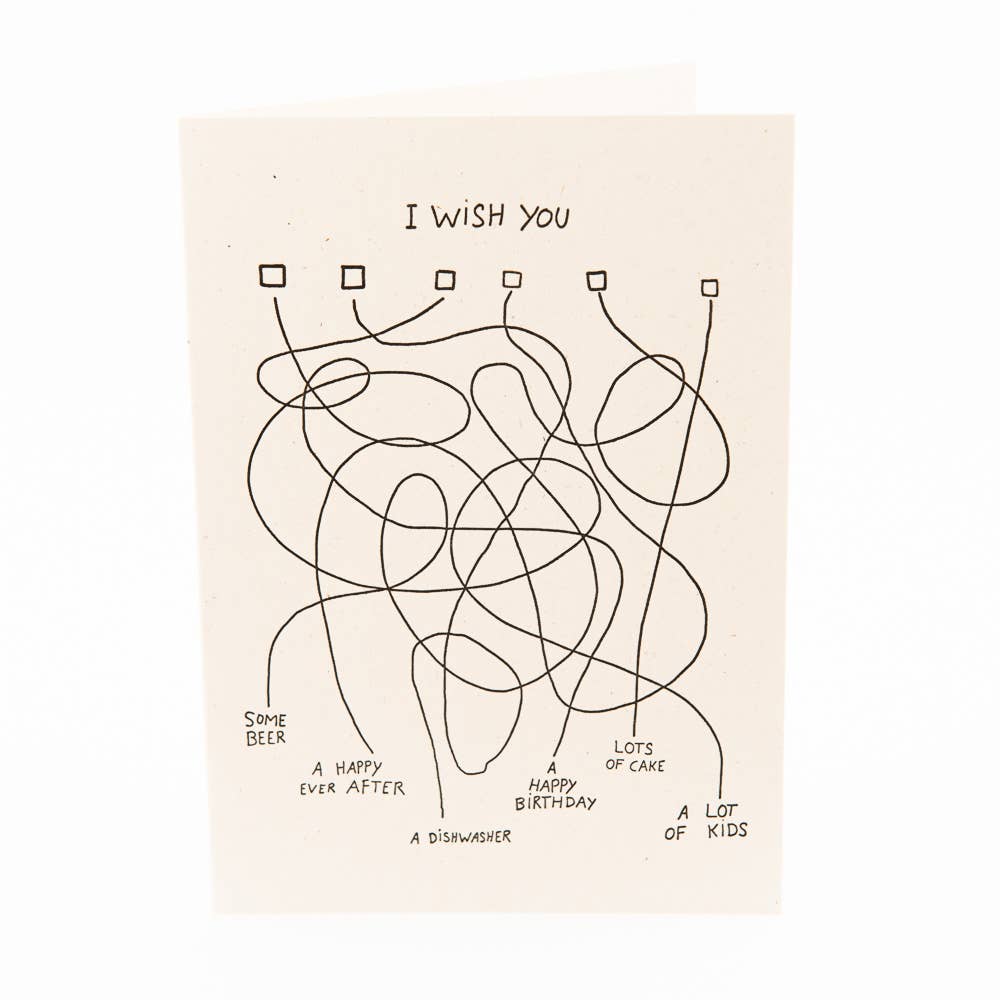 Studio Flash - Wholesale Birthday Card - F-A37 ‘I wish you’0