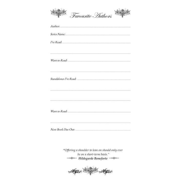 VINTAGE LADIES COLLECTION – wholesale Notebook – Vintage Ladies Collection: BOOKLOVERS LOG DELUXE EDITION9