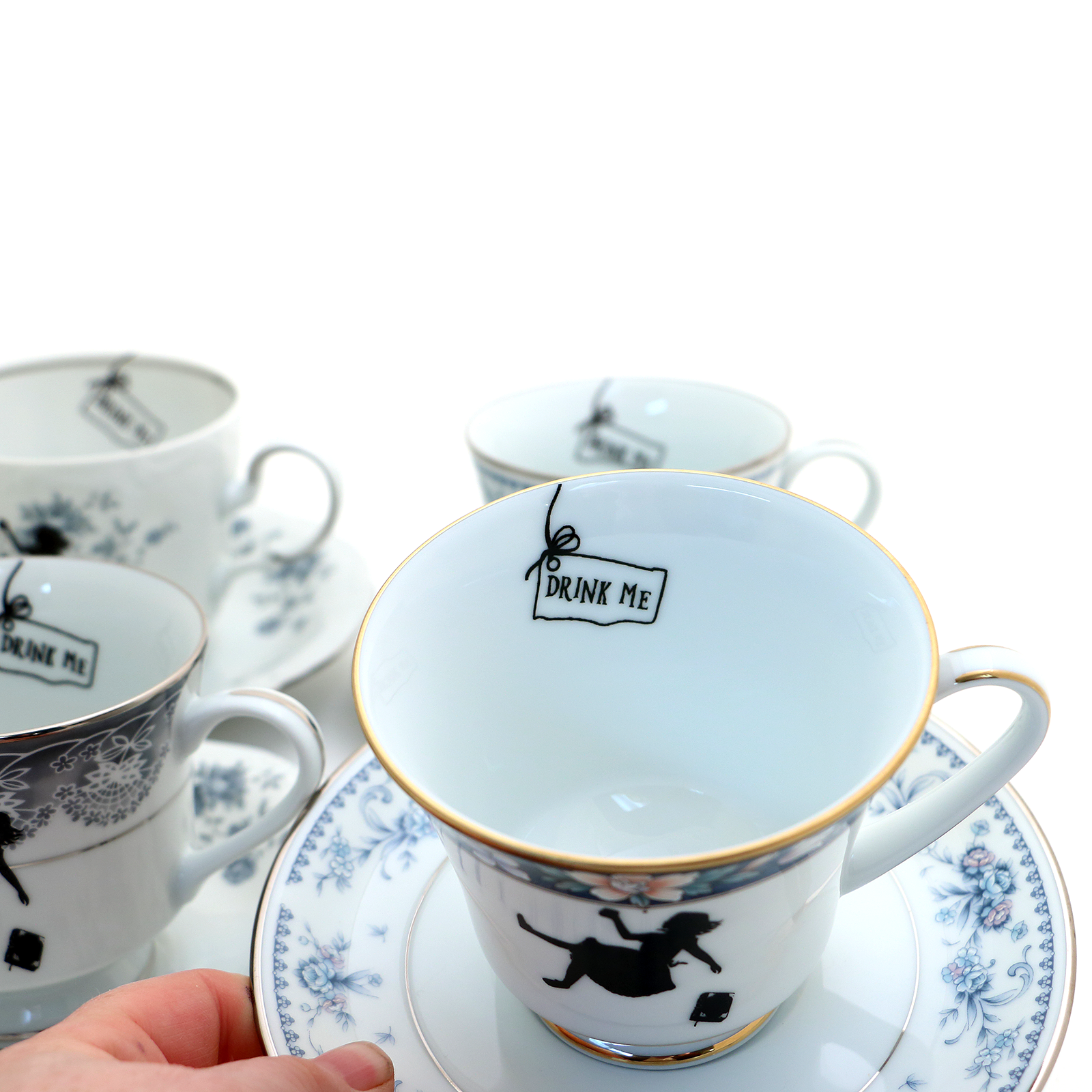 Lenny Mud - Wholesale Coffee/Tea Cup - "Alice in Wonderland" Vintage Upcycled Teacup Program2