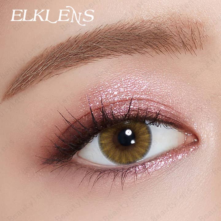 ELKLENS - Wholesale Contactlenzen - ELKLENS ijsbruin gekleurde contactlenzen3