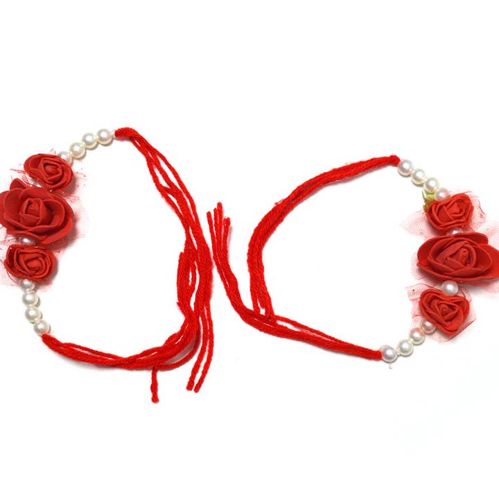 Novadab - Vendita all'ingrosso Parure di gioielli - Parure collana fiori e perle con bracciali3