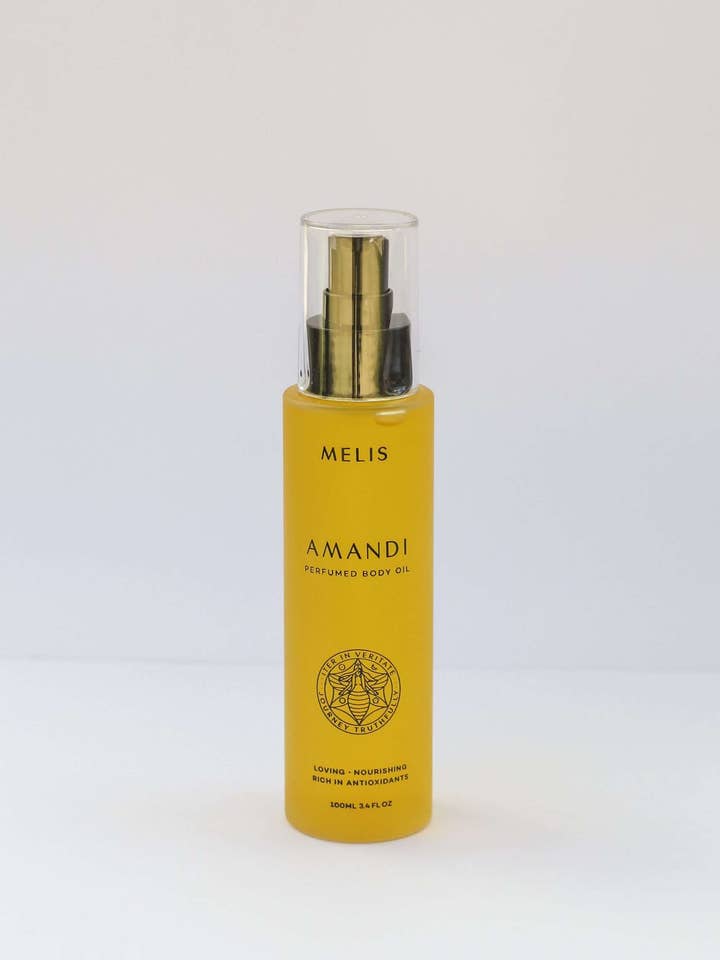 Amandi Perfumed Body Oil for wholesale by Melis Natural Perfumery