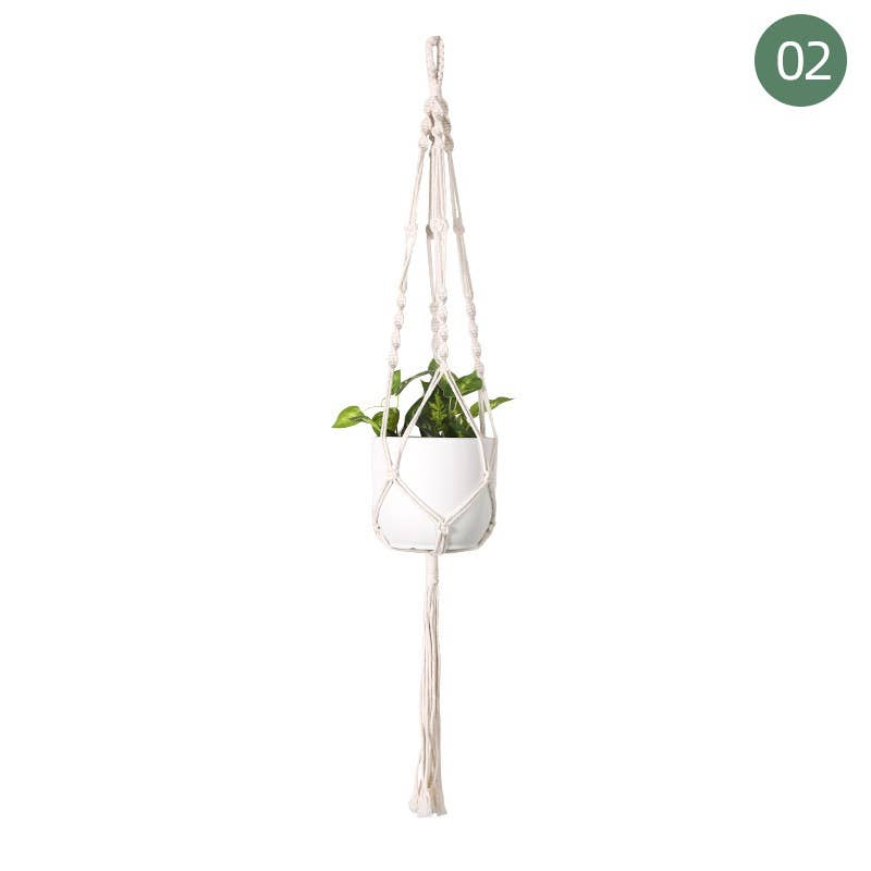 Homerely (We Cover All Import Duties) - Wholesale Hanging Planter - Handmade Macrame Plant Hangers (Plants and pots excluded)1