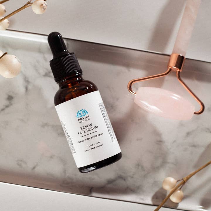 Renew Facial Serum (All Skin Types) for wholesale by Brynn Body Care