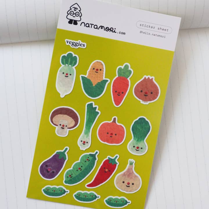 veggies • sticker sheet and other Purchase Wholesale automatico fiori. Free Returns & Net 60 Terms on Faire trending on Faire.