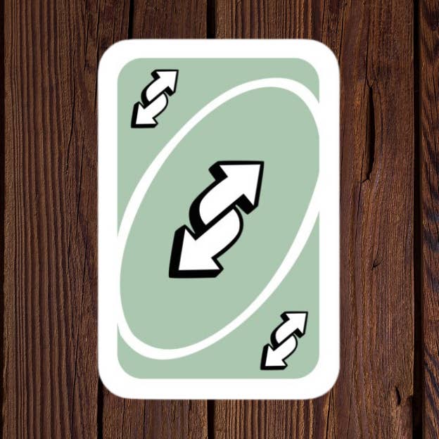 Kase Wear - Wholesale Sticker - Reverse Card Sticker0