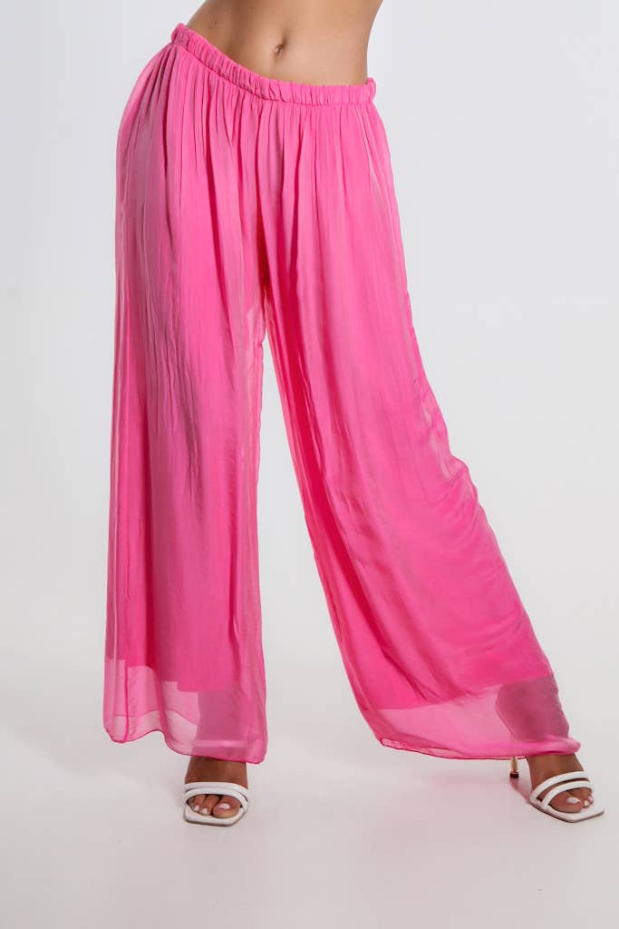 TINA Stephens Italy/Tees By Tina - Wholesale Pants - Women's - Roxy Silk Straight Leg Pant (PL212)22