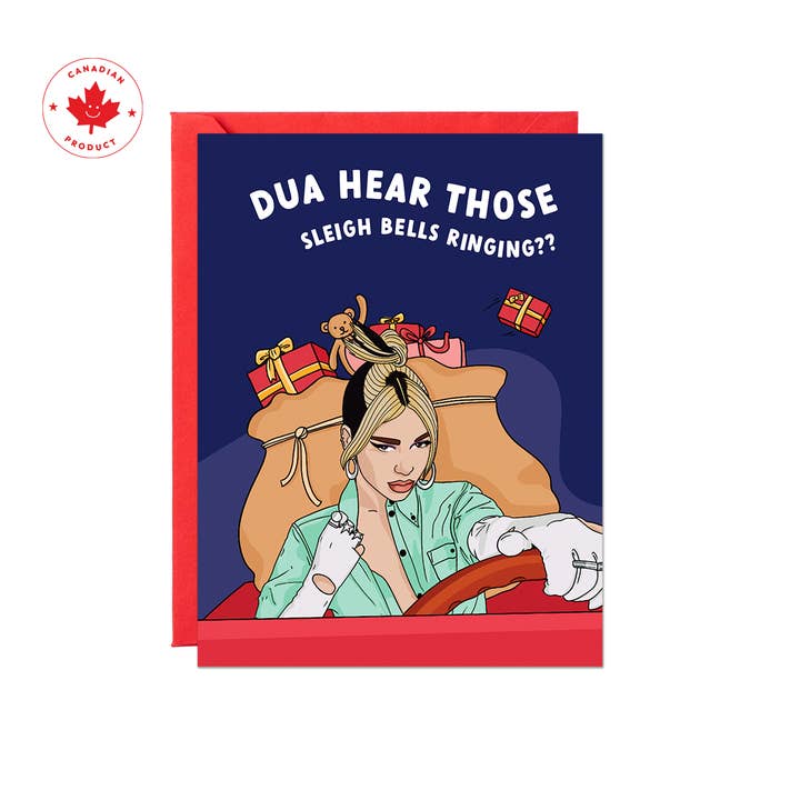 Party Mountain Paper co. - Wholesale Christmas Card - Dua Sleigh Bells | Last Chance