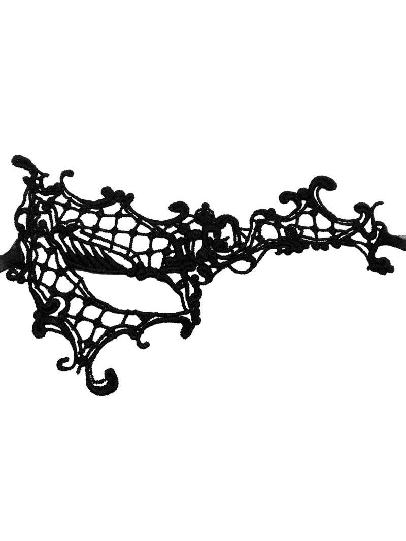 Tourtiwi - Vendita all'ingrosso Costume di carnevale - Donna - Maschere facciali in pizzo One Eye Half3