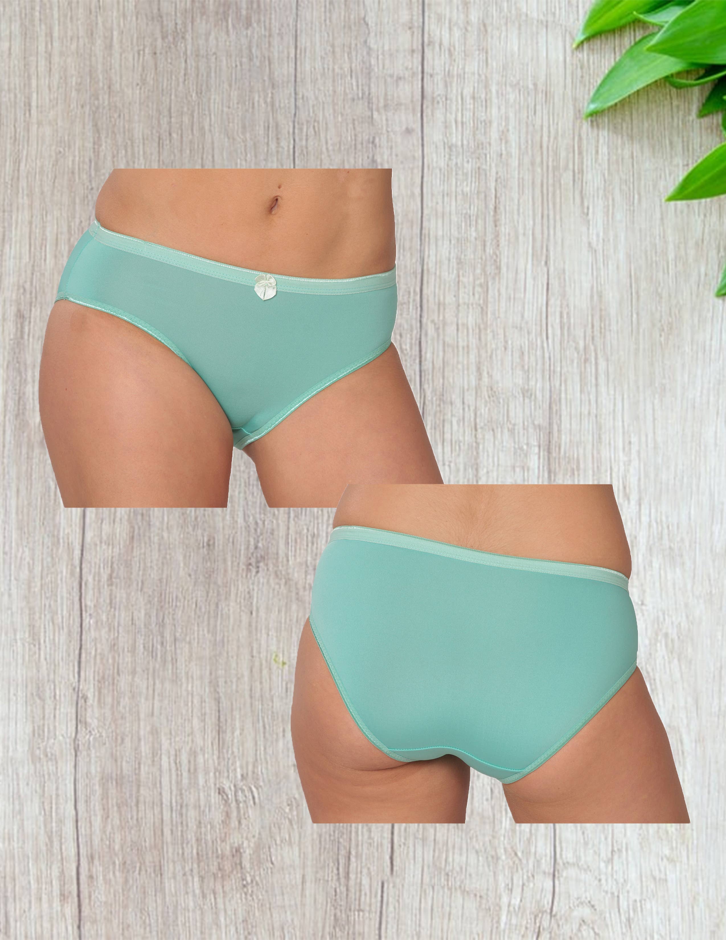 Isadora, Tipi toe, & James Fiallo - Wholesale Underwear - Women's - Isadora Women's Cotton Seamless Comfort Bikini Underwear1