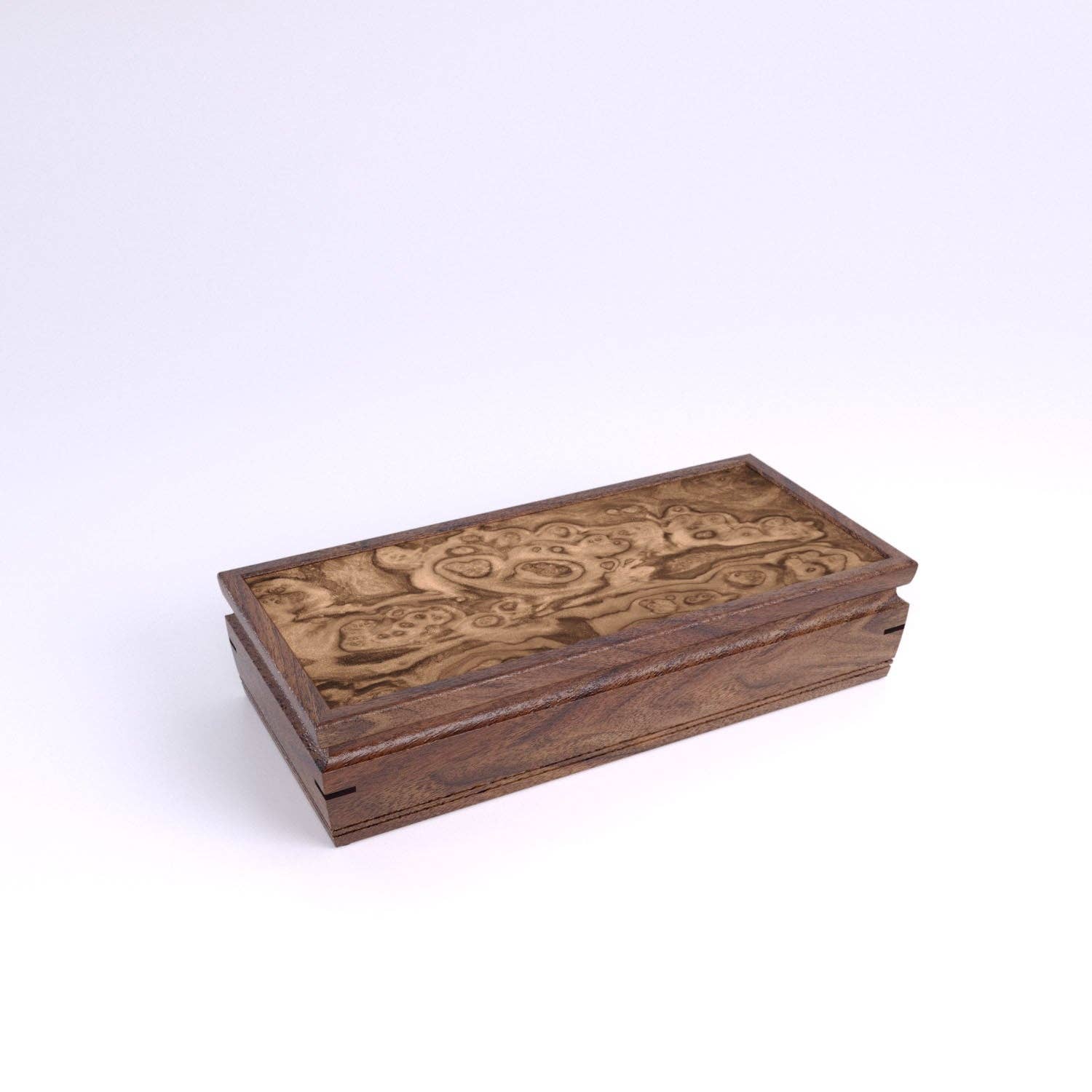 Mikutowski Woodworking - Vente Boîte/rangement à bijoux - Boîte à bijoux Sentinel - Valet de nuit en bois58