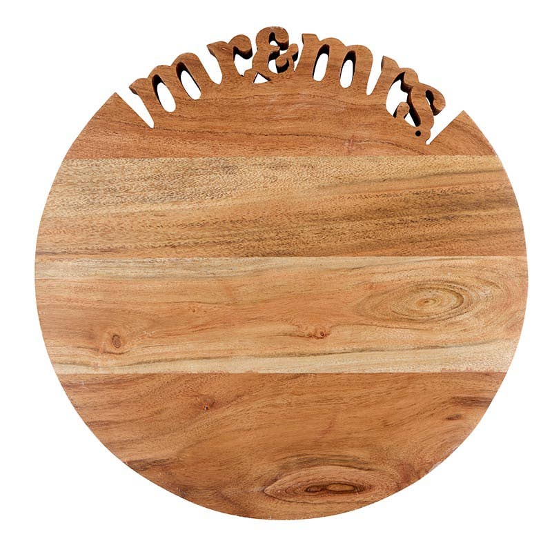 Santa Barbara Design Studio by Creative Brands - Wholesale Cutting Board - Face to Face Cutting Board - Mr & Mrs0