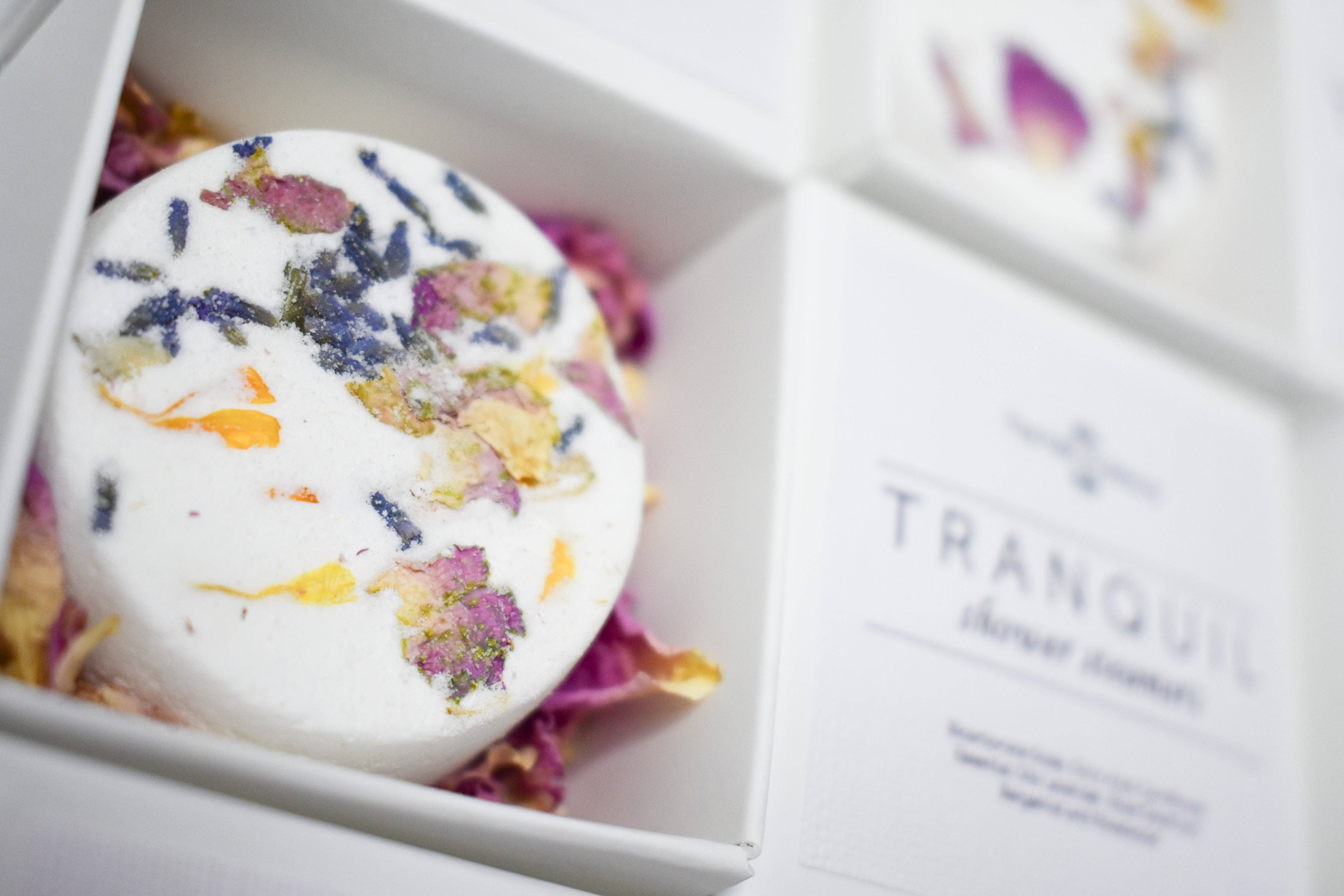 The Path to Beauty – Engroshandel Brusefordamper/bombe – TRANQUIL enkelt brusebombe1