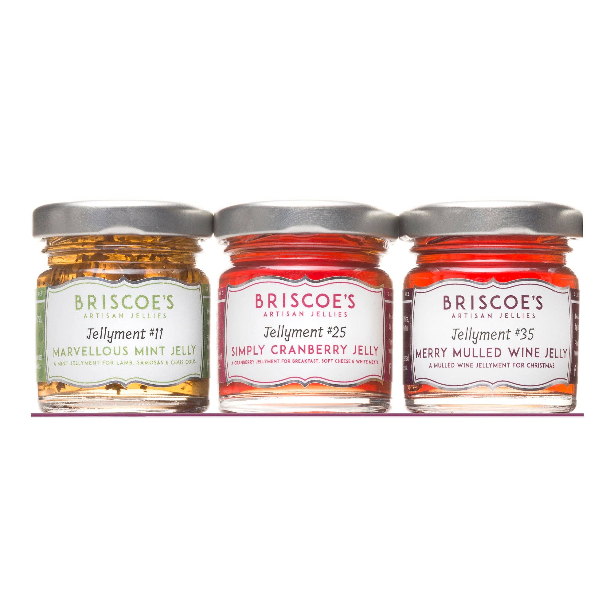 The Fruity Kitchen - Vente Confiture/gelée - Coffret cadeau - 3 mini pots de gelée de 45 g1