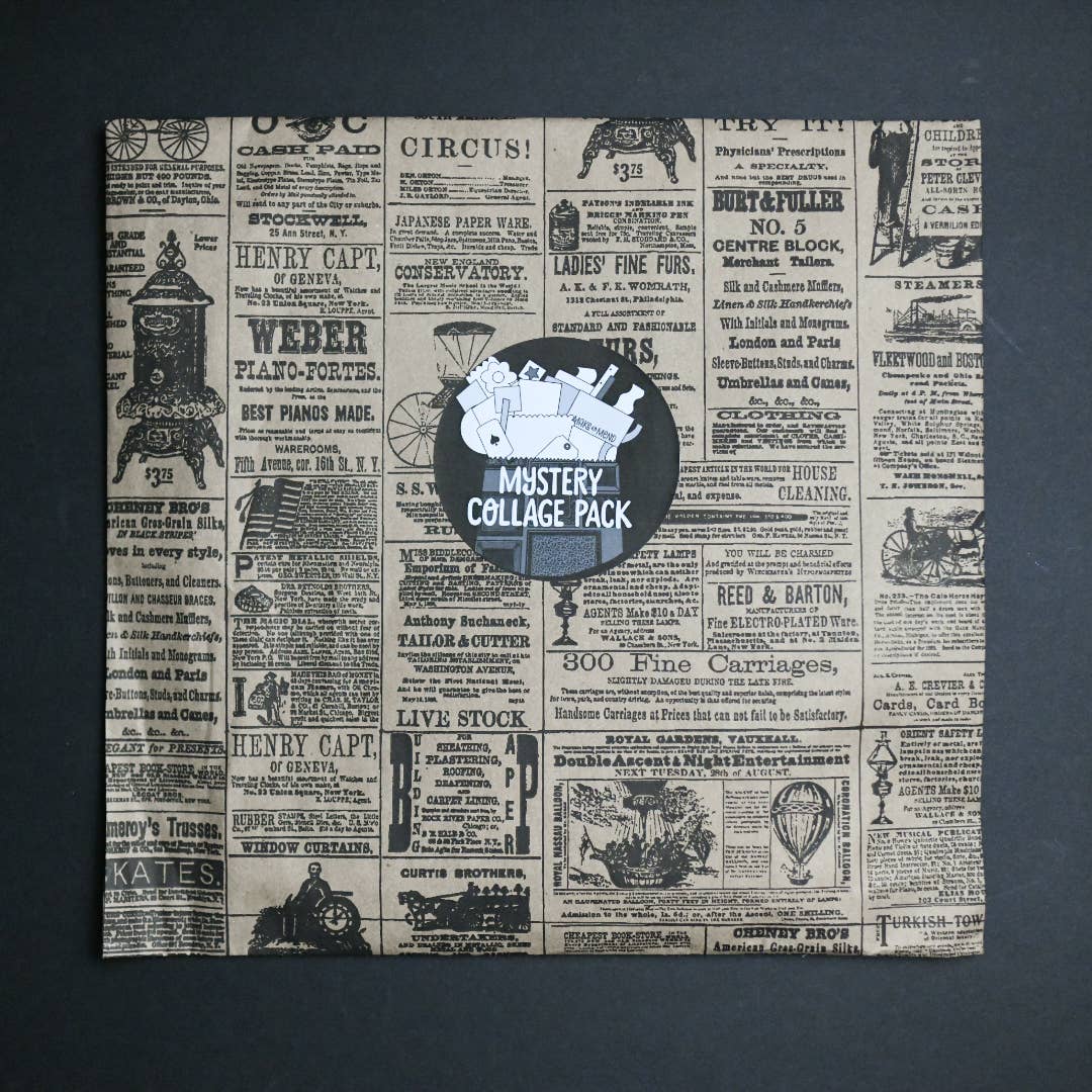 Make & Mend – wholesale DIY-pysselkit – Mystery collage-paket1