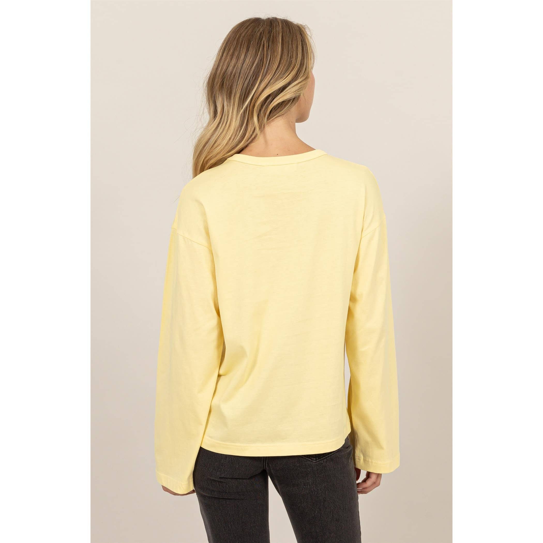 HYFVE – wholesale T-shirt (utan tryck) – Dam – Långärmad T-shirt med rund hals6