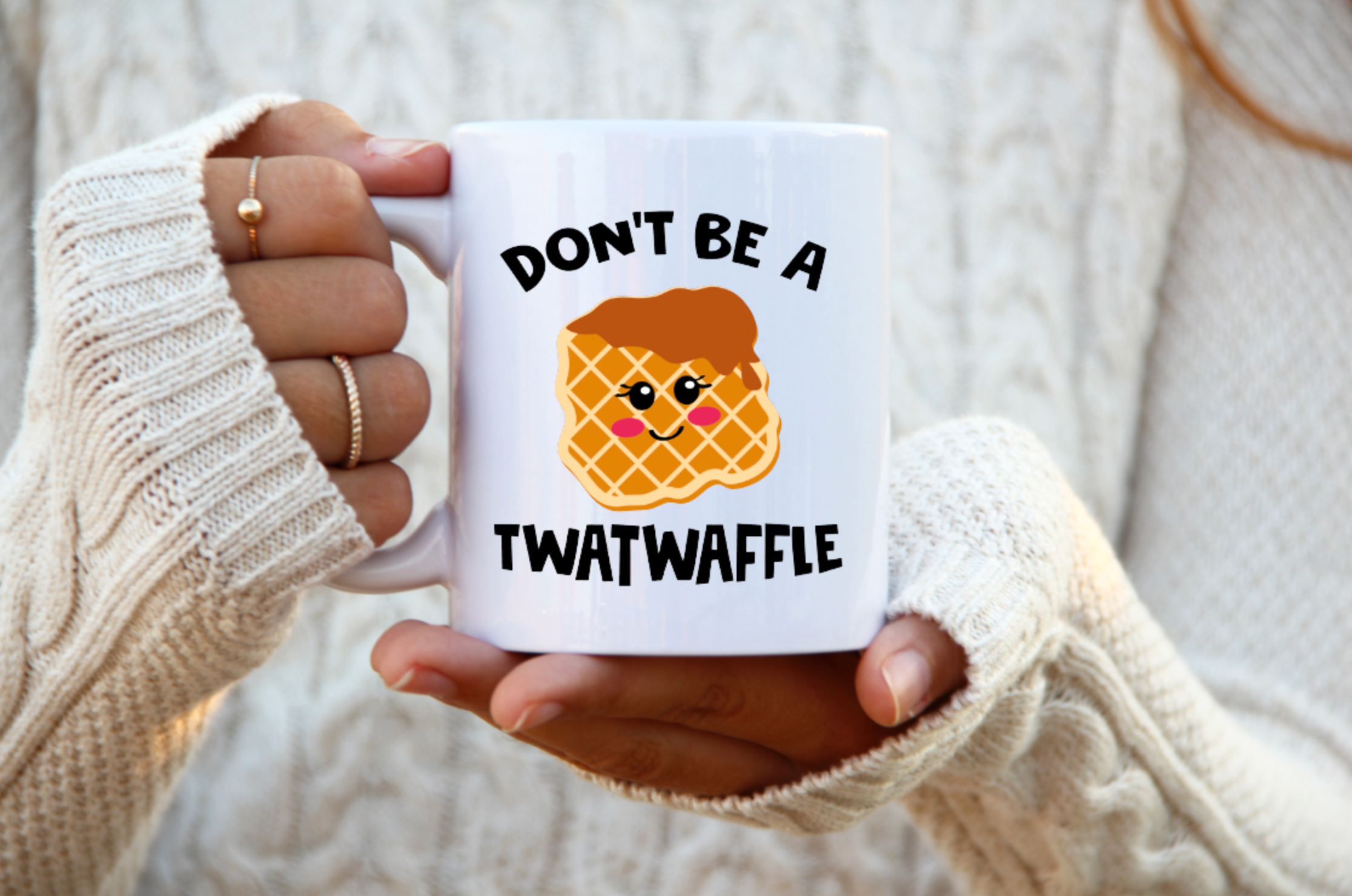 Don't Be A Twatwaffle Gift Waffle Maker' Baby Cap