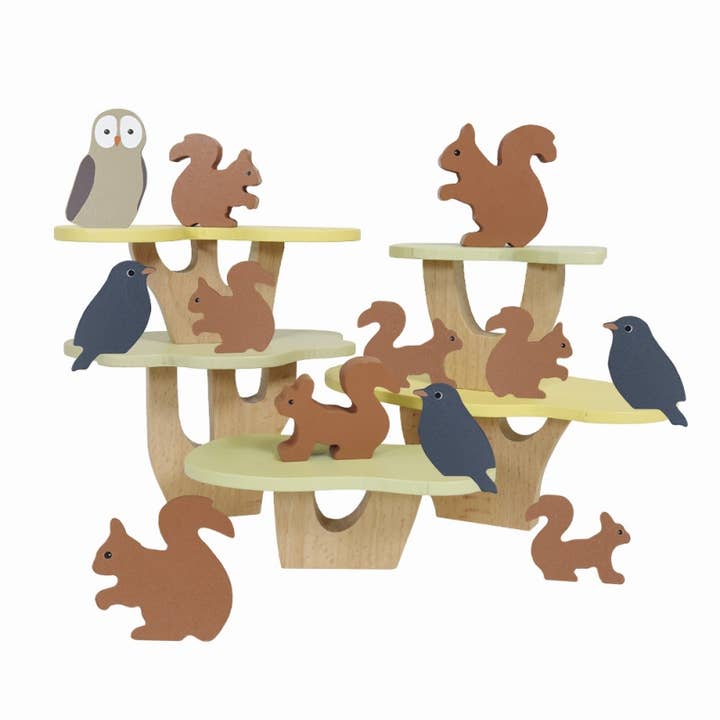 Stacking Squirrels Game for wholesale by Egmont