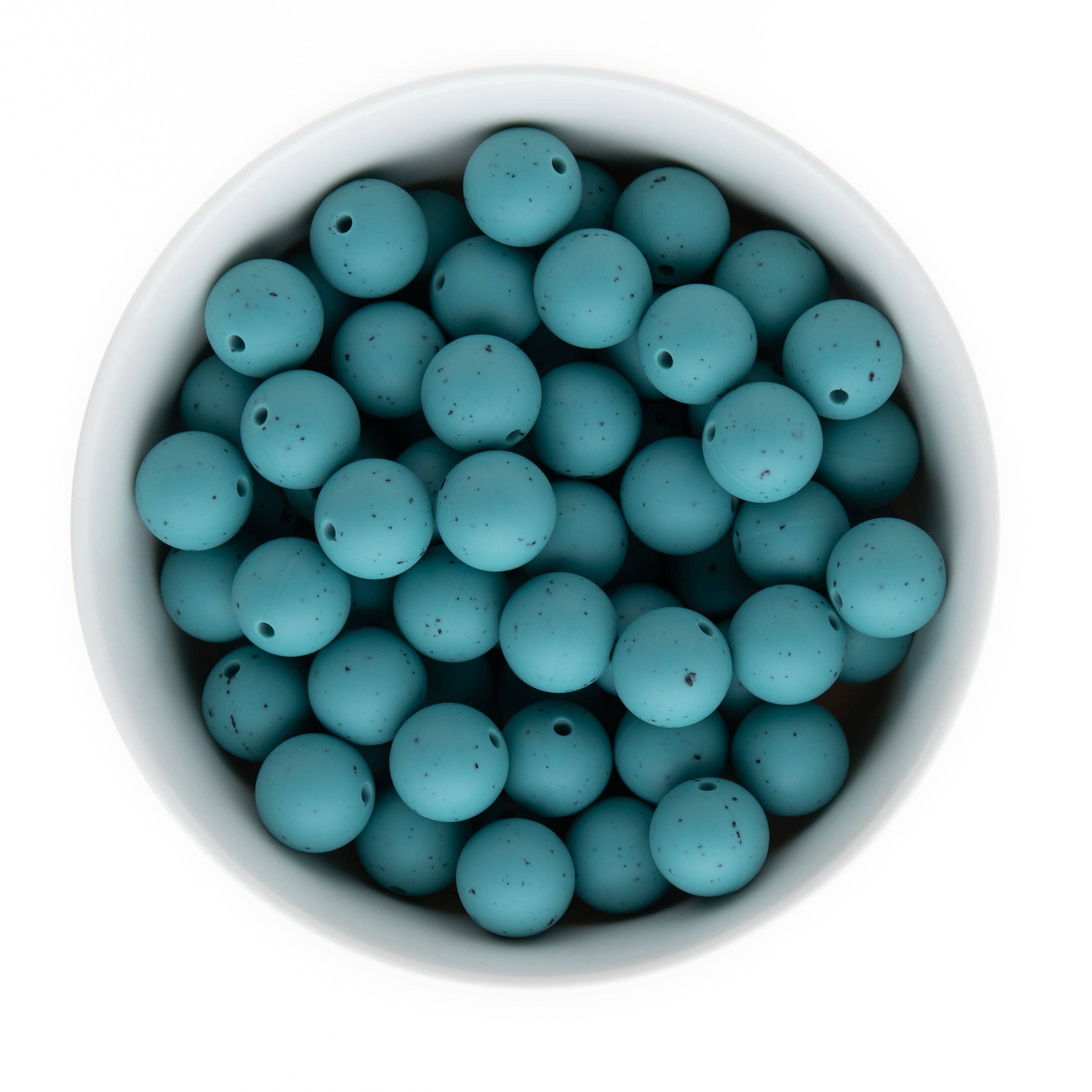 Cara & Co Silicone Craft Supply - Wholesale Beads - 15mm Round Silicone Beads72