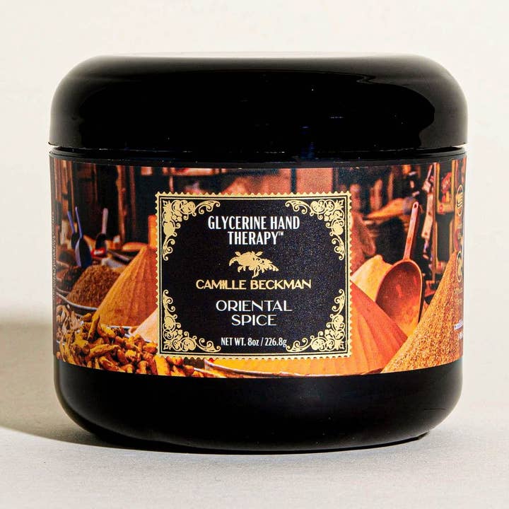 Camille Beckman - Wholesale Hand Cream/Lotion - Oriental Spice Glycerine Hand Therapy 8oz Jar0