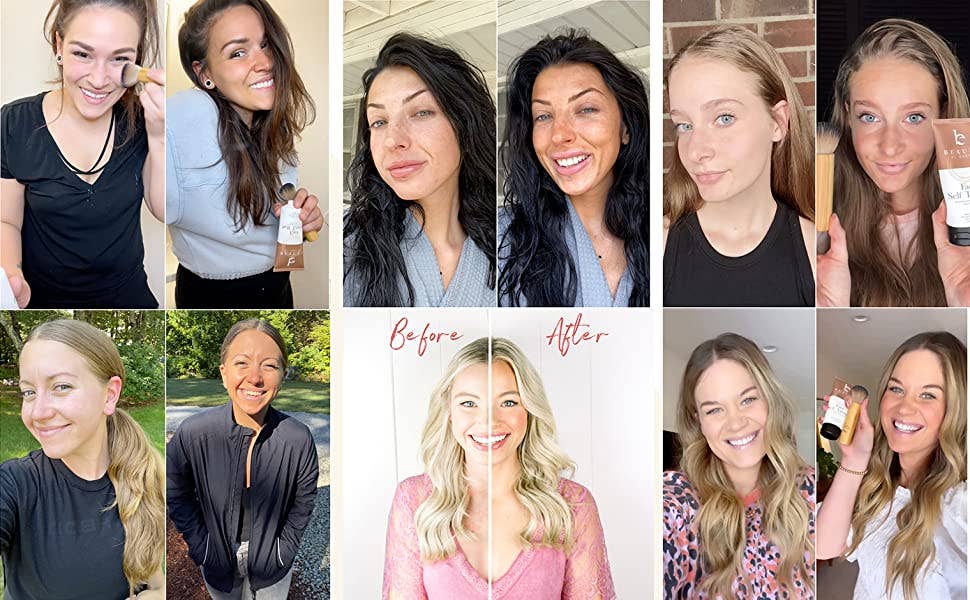 Beauty By Earth - Wholesale Self-Tanner - Self Tanner Face Lotion 3oz (2 Shades)7