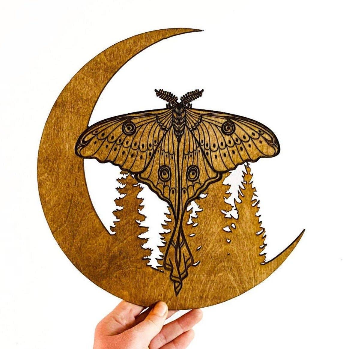 Faux Theory Design - Wholesale Wall Accent - Luna Moth Wall Hanging3