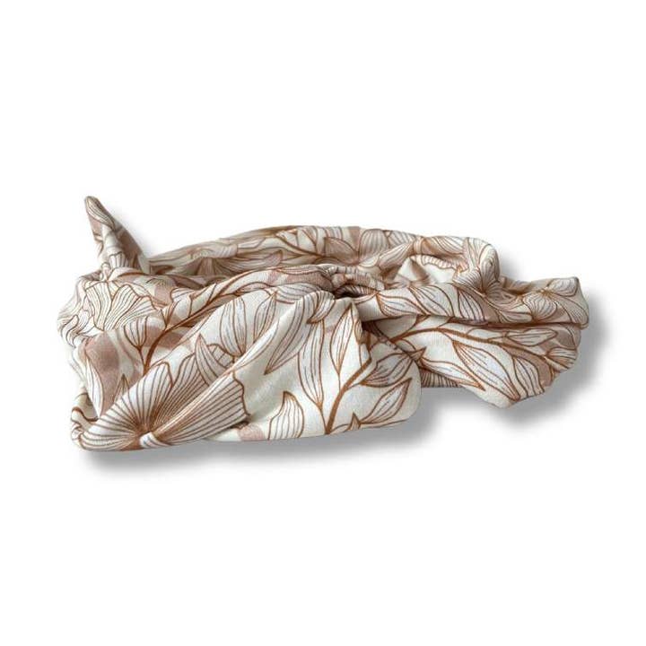 Mini Bandeau „White Sand“ - Bambus bomuld for engroshandel hos Hairjewelz by Elle