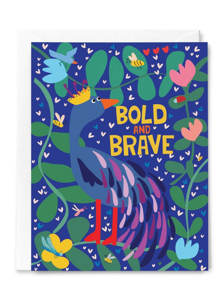 Tarjeta de felicitación You Are Bold and Brave para venta al por mayor de Happy Just Happy