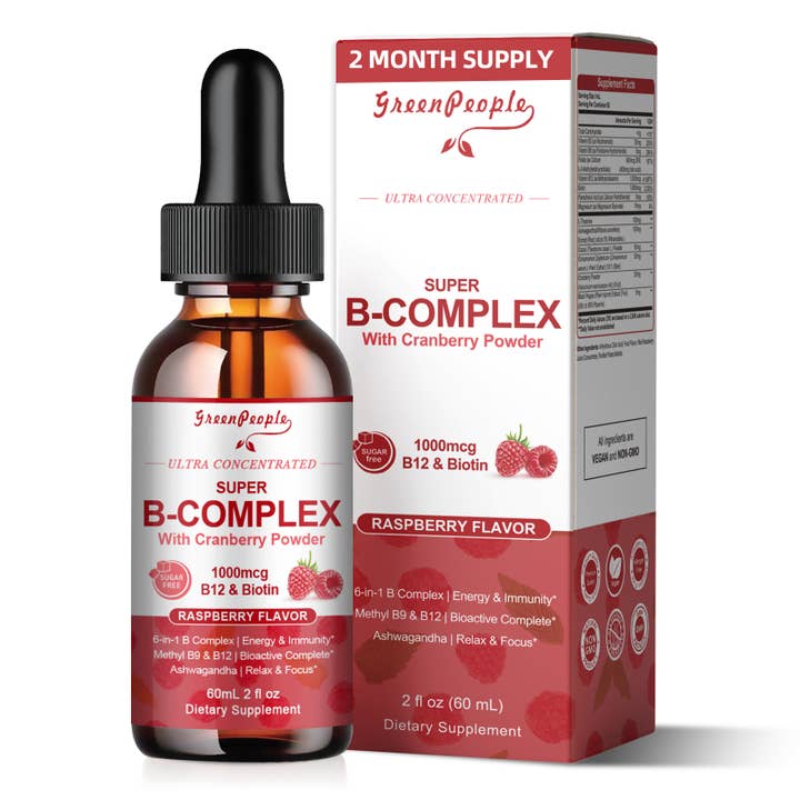 GREENPEOPLE Super B-Complex Drops – Methyl B12 + Folate and other Purchase Wholesale b complex. Free Returns & Net 60 Terms on Faire trending on Faire.