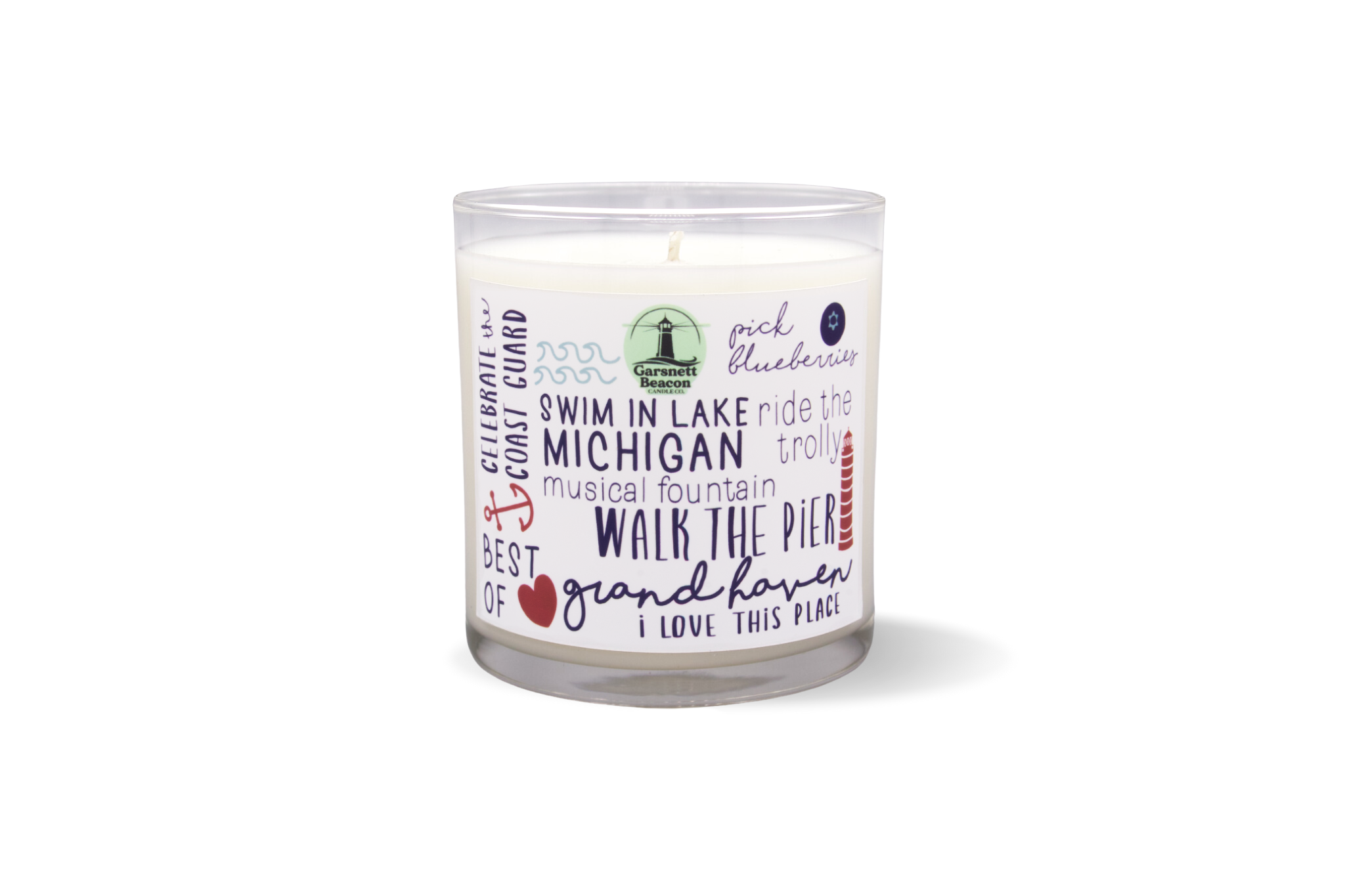 Garsnett Beacon Candle Co. - Wholesale Jar/Filled Candle - Grand Haven Michigan - Things to Do Scented Candle2