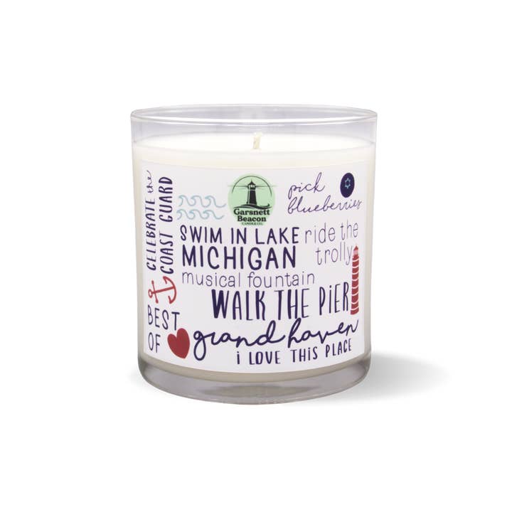 Garsnett Beacon Candle Co. - Wholesale Jar/Filled Candle - Grand Haven Michigan - Things to Do Scented Candle2