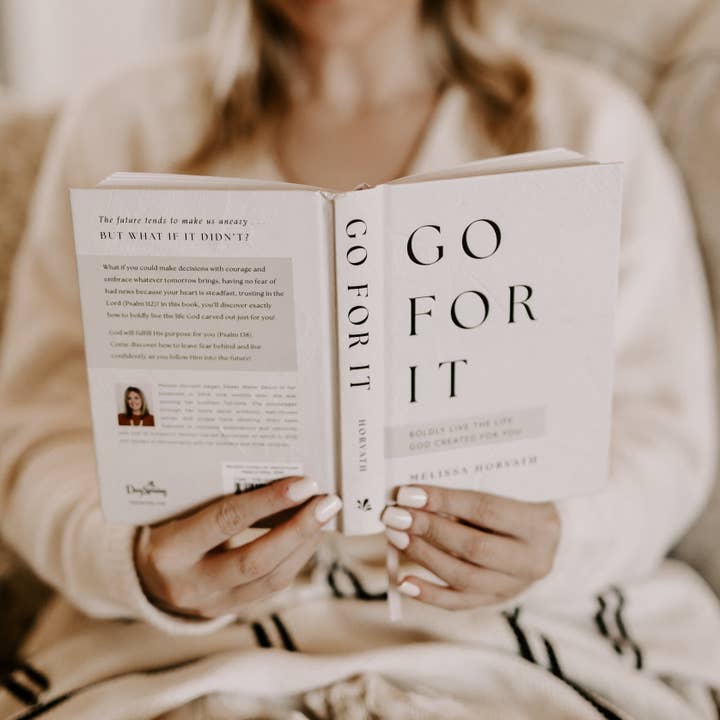 Sweet Water Decor - Wholesale Book - Adult - Go For It: 90 Devotions to Boldly Live the Life God Created