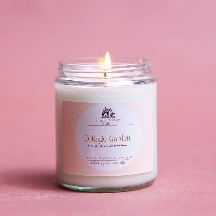 Kingston Cottage Candle Co. - Wholesale Jar/Filled Candle - Cottage Garden Candle