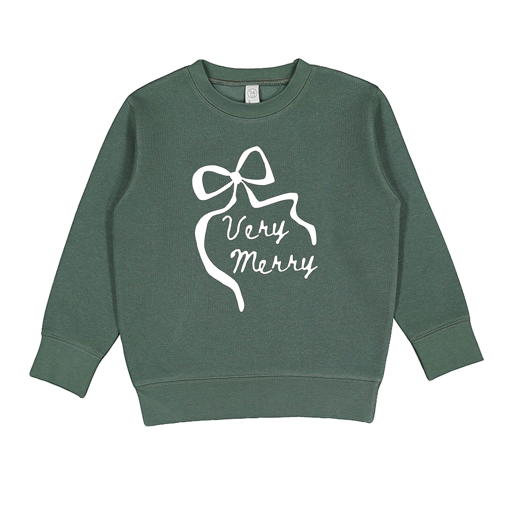 Benny & Ray Apparel - Wholesale Sweatshirt - Kids - Very Merry Coquette Bow Merry Christmas Girl Winter sweater1