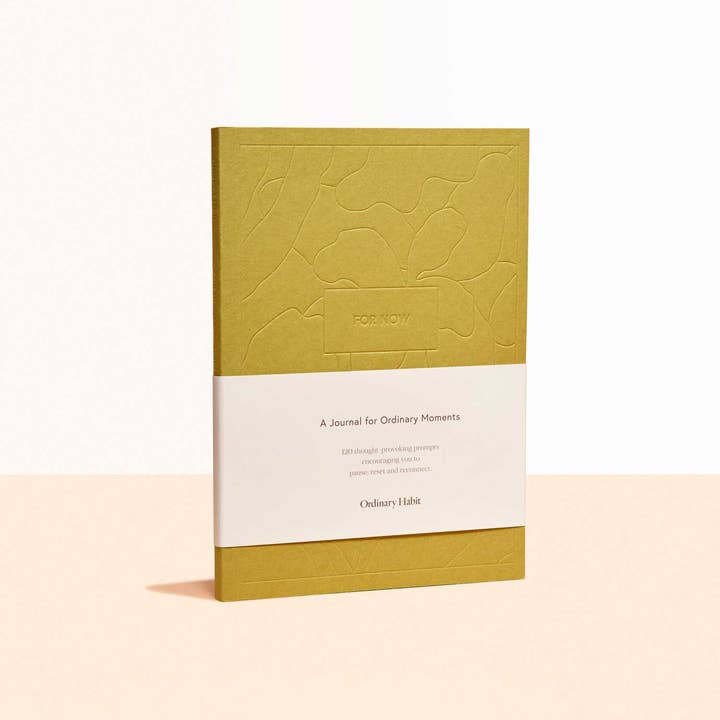 Ordinary Habit - Wholesale Journal/Diary - For Now: A Journal For Ordinary Moments