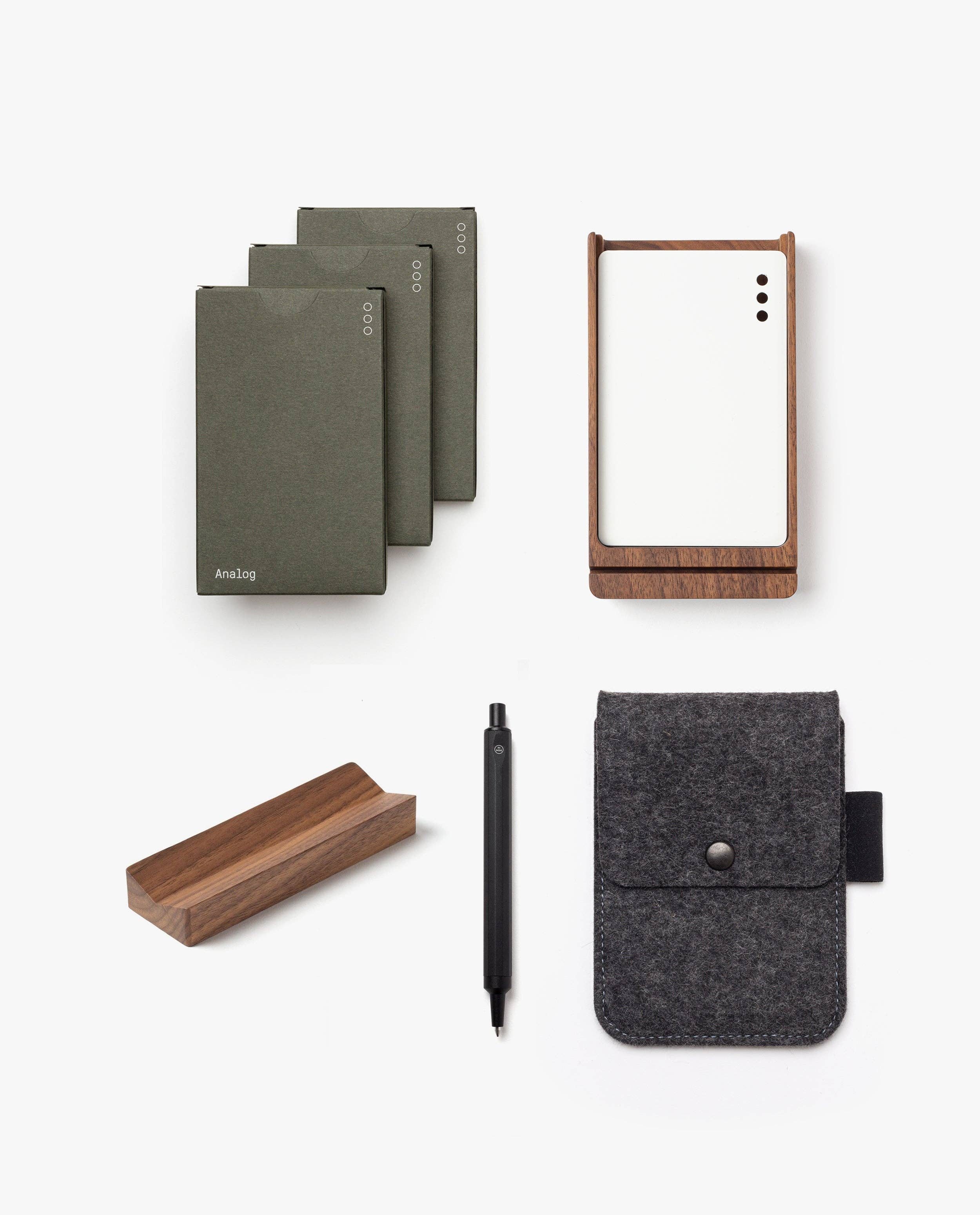 UGMONK - Wholesale Desk Set - The Analog Complete Kit (Walnut)11