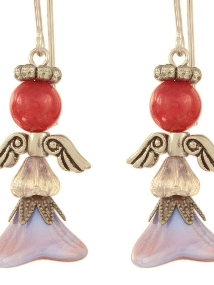 Uriel Angel Earrings - Sterling silver for wholesale by Ardent Designs