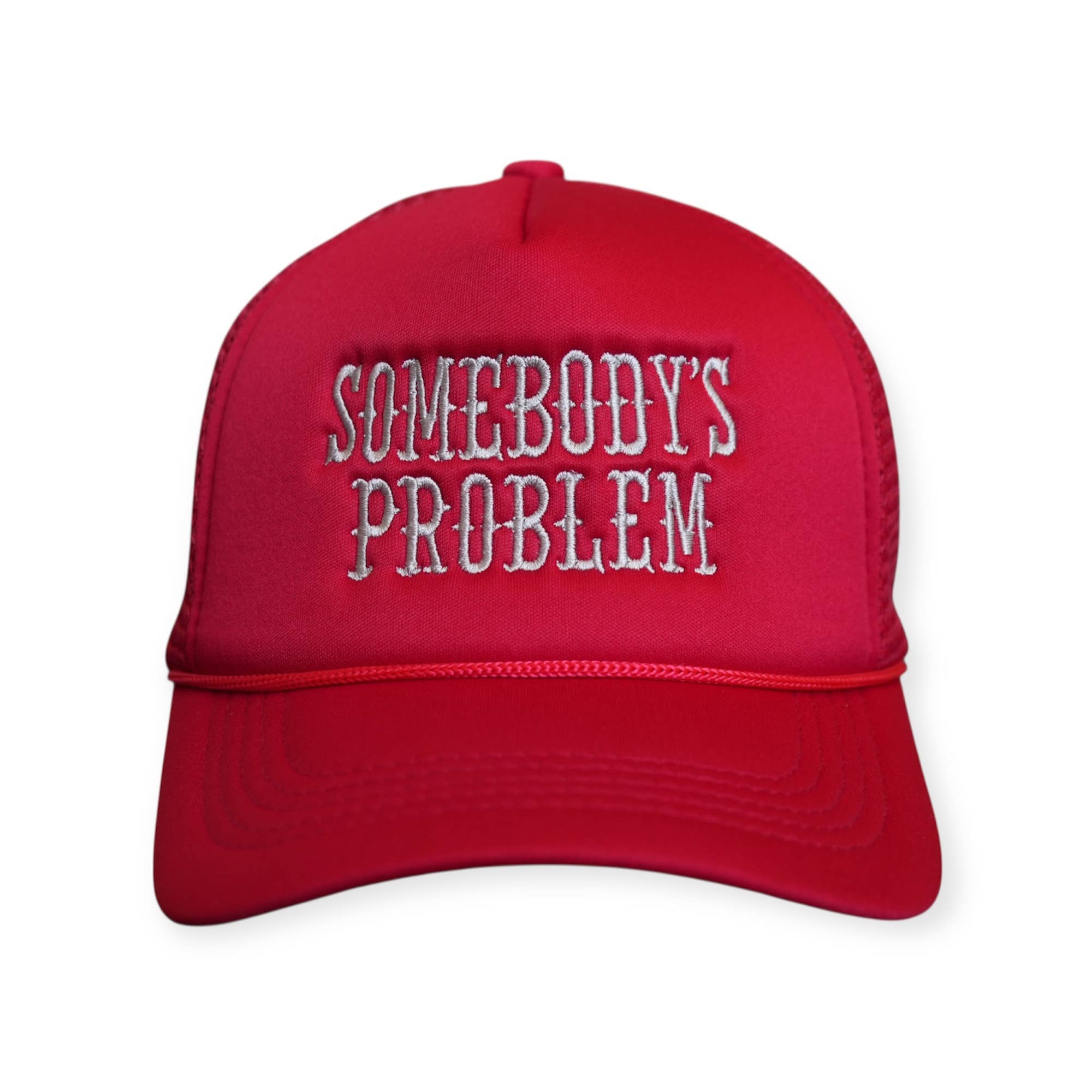 Wilde roots - Vendita all'ingrosso Cappellino da camionista - Donna - Cappellino da camionista "Somebody’s Problem" – Carino cappello a rete western1