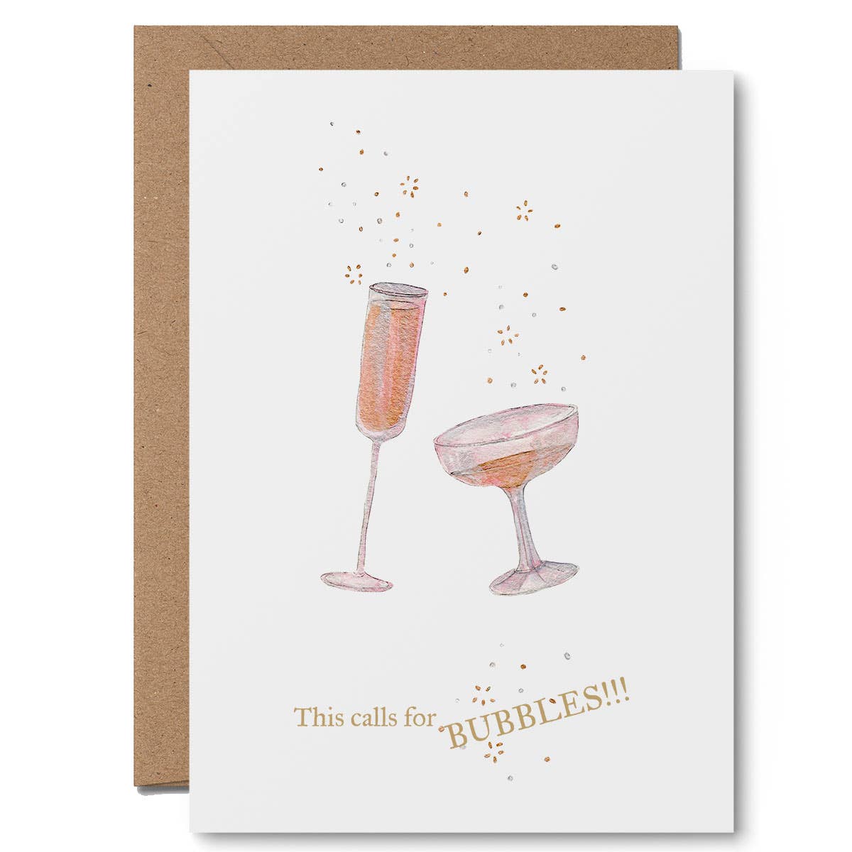The Gnat - Wholesale Birthday Card - This Calls for Bubbles!1