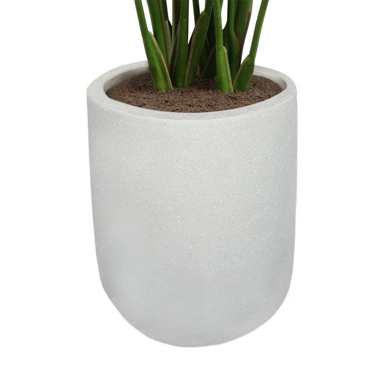 CG Hunter - Wholesale Artificial Plant - 8' Bird of Paradise Tree in Modern Gray Planter7