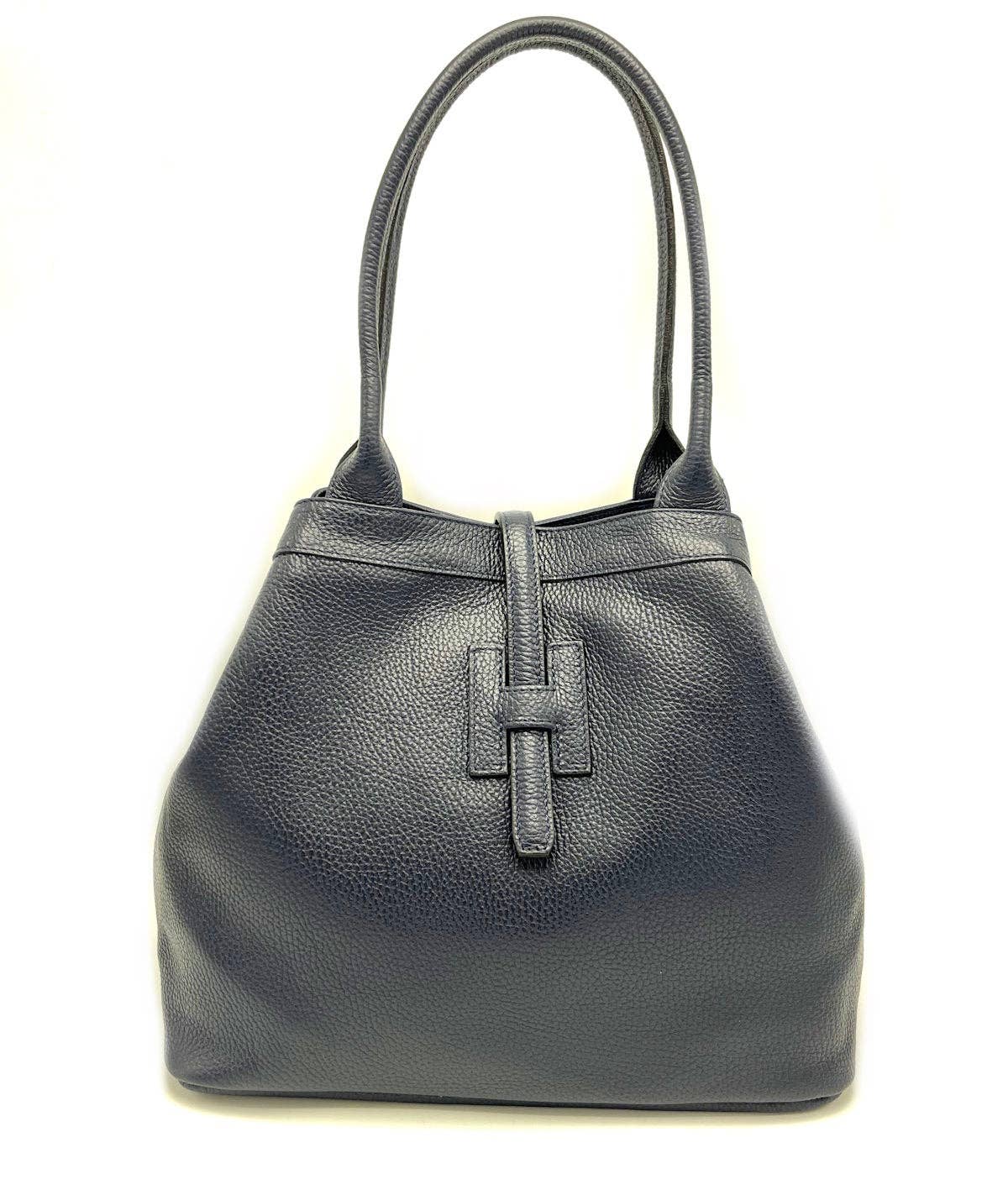 Suie Valentini srl - Vente Sac porté épaule – femme - Sac en cuir véritable, grande taille, fabriqué en Italie, art. 1124772