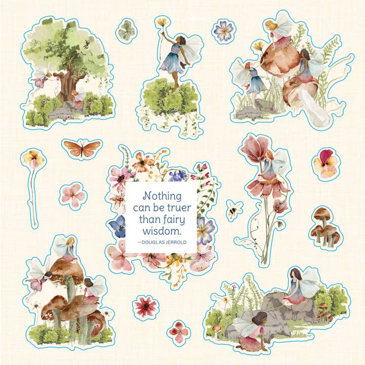 Peter Pauper Press - Wholesale Sticker - Faerie Kingdom Sticker Book7