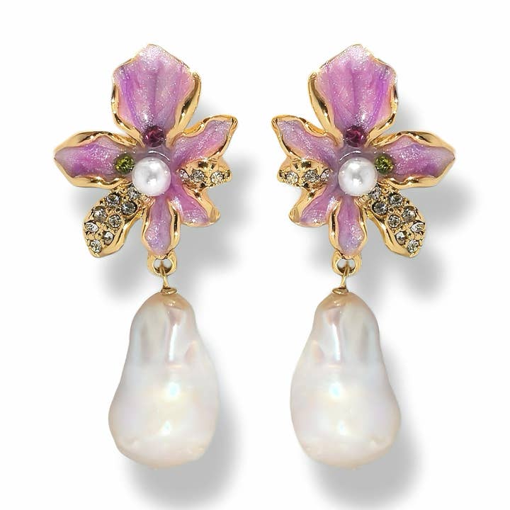 Iris Bloom Øreringe for engroshandel hos Ninemoo