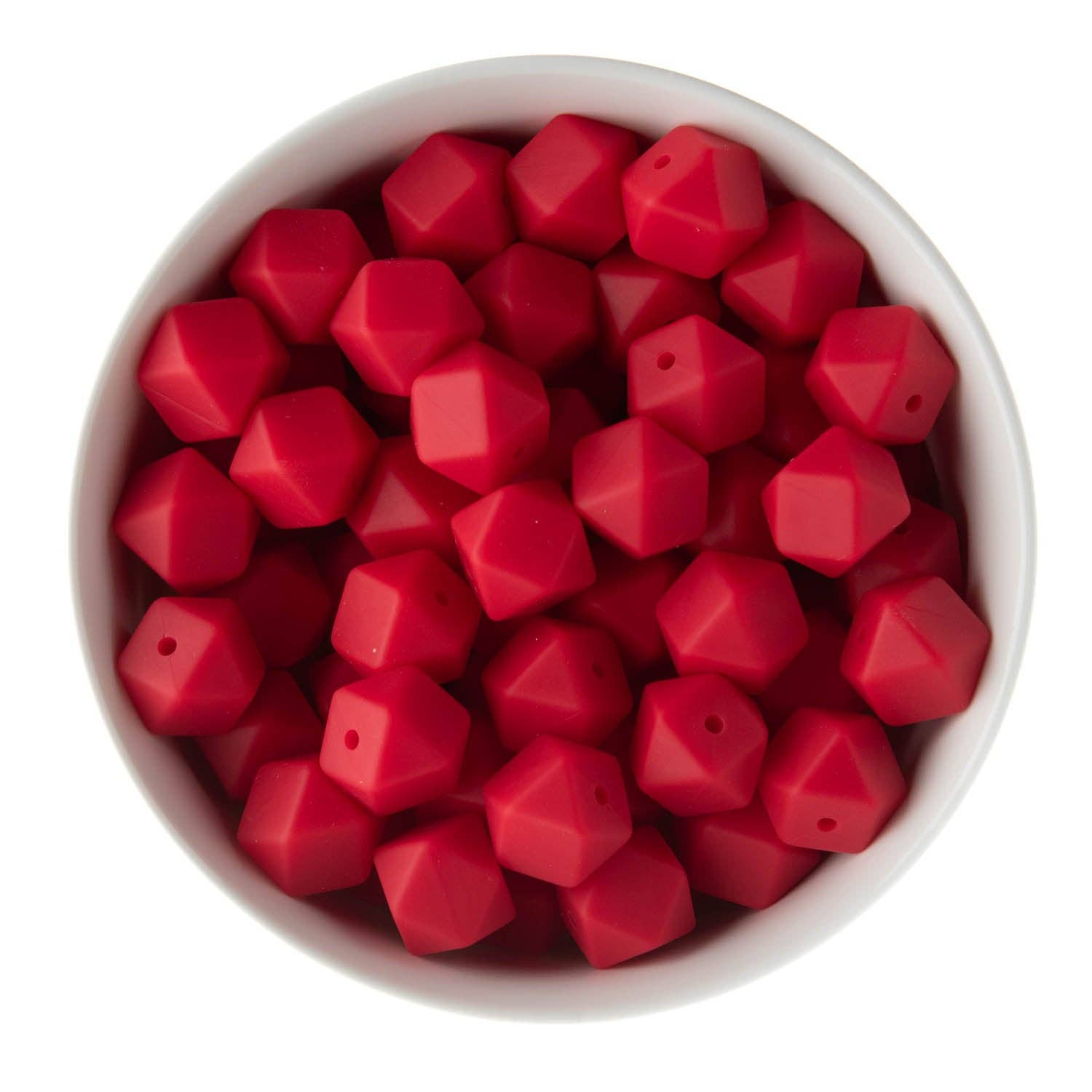 Cara & Co Silicone Craft Supply – wholesale Beads – 14mm Hexagon Silicone Beads8