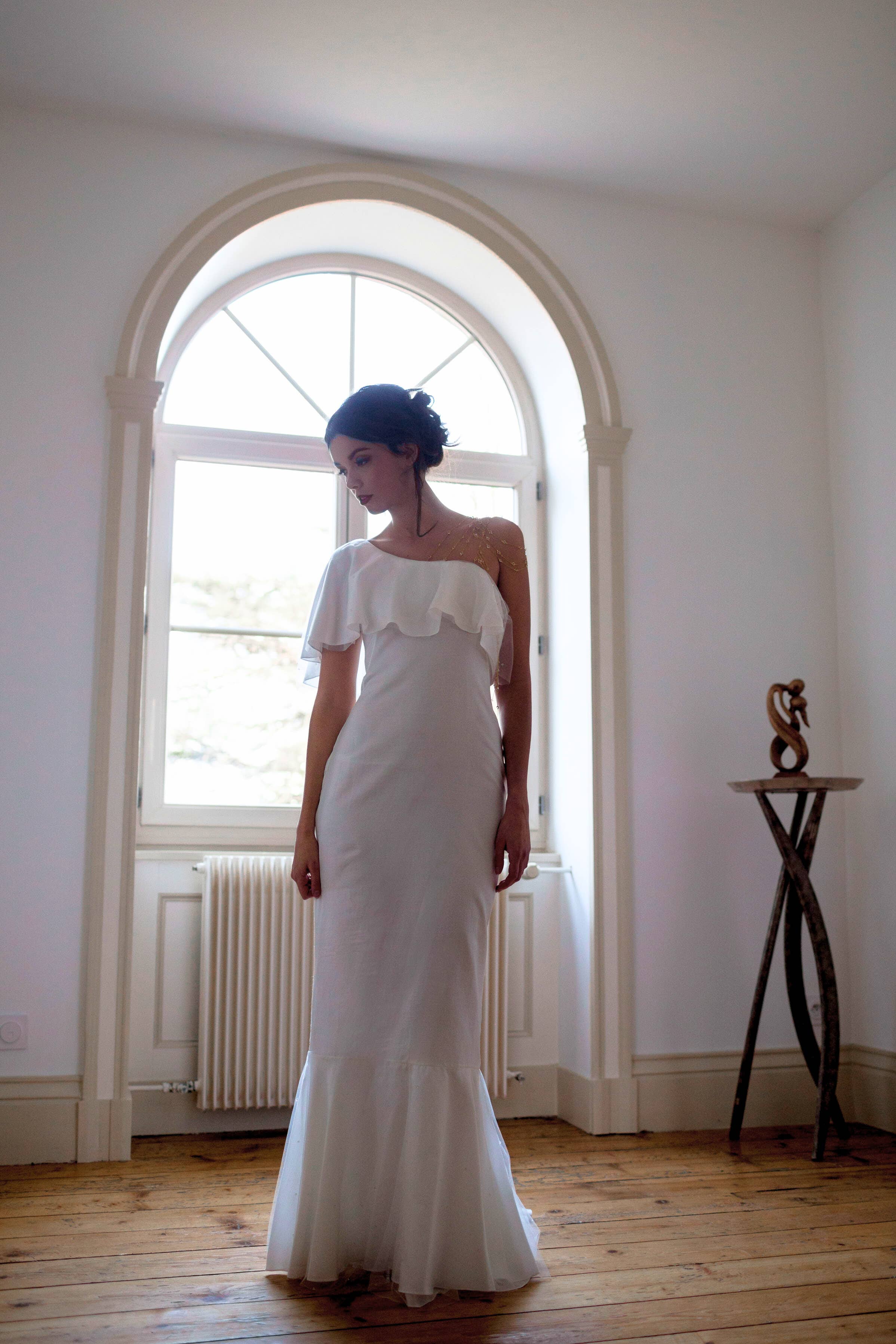 Ingrid Ulije – wholesale Gown – Women's – SOLANGE - Jeweled wedding dress2